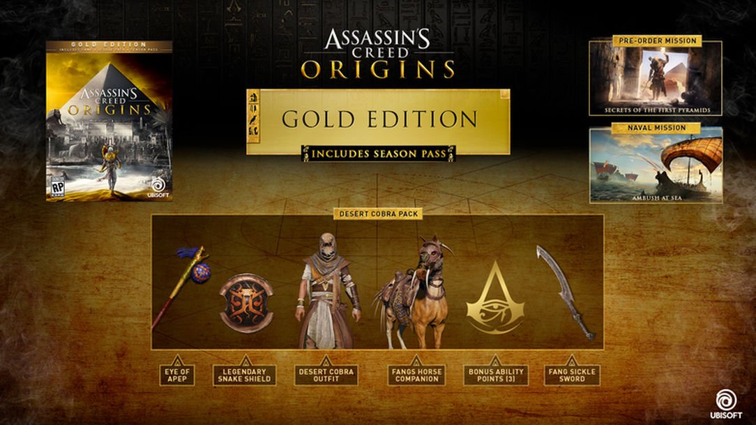 Assassin's Creed Origins – Gold Edition