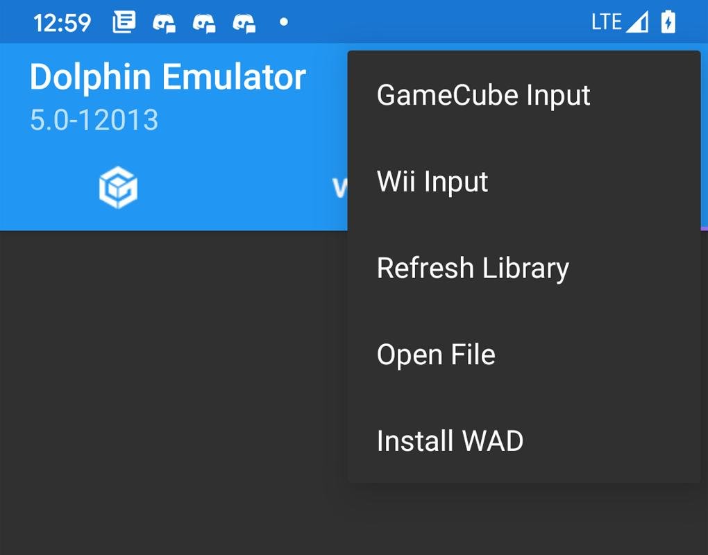 Dolphin Emulator GameCube Wii Android
