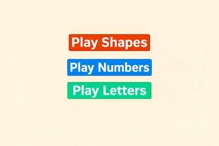 Shapes Numbers Letters