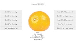 Orange Fruit Clicker